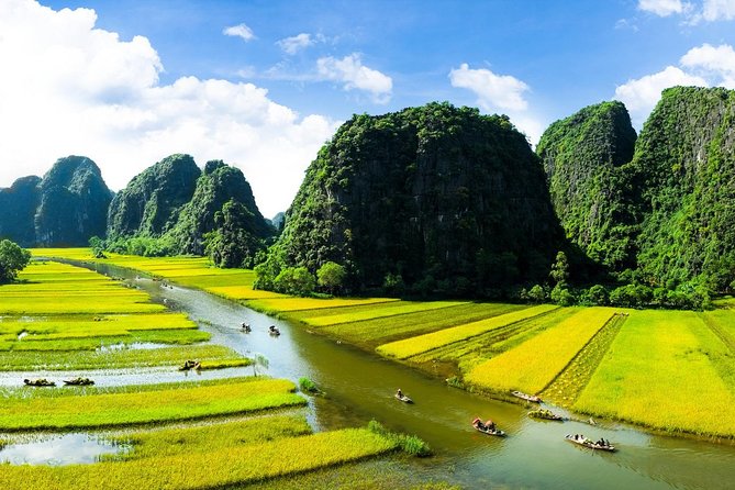 Luxury Hoa Lu Tam Coc Mua Cave 1 Day With Limousine Bus And Lunch - Meeting and Pickup
