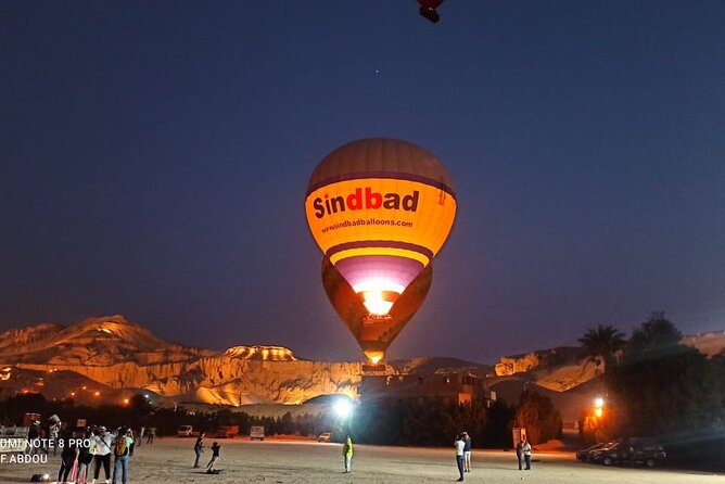 Luxury Hot Air Balloon Flight Over Luxor - Important Considerations