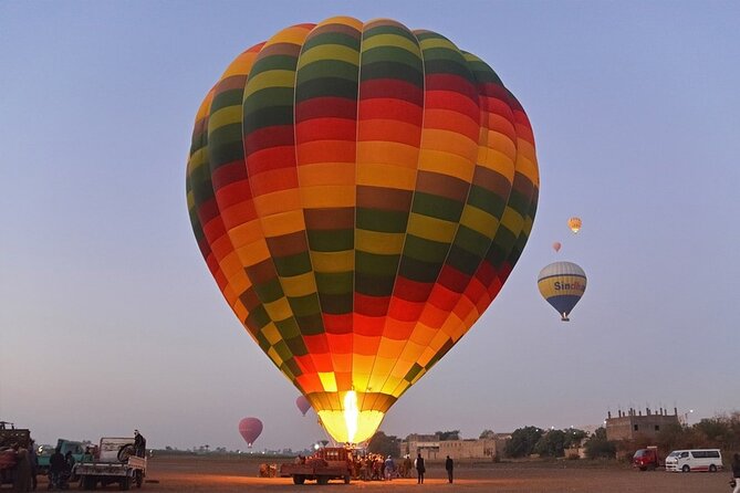 Luxury Hot Air Balloon Ride Luxor, Egypt VIP Service - Souvenir and Flight Certificate