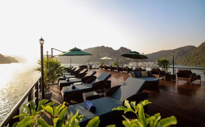 Luxury Lan Ha Bay 2 Day 1 Night - Room With Balcony - Getting to Tuan Chau Marina