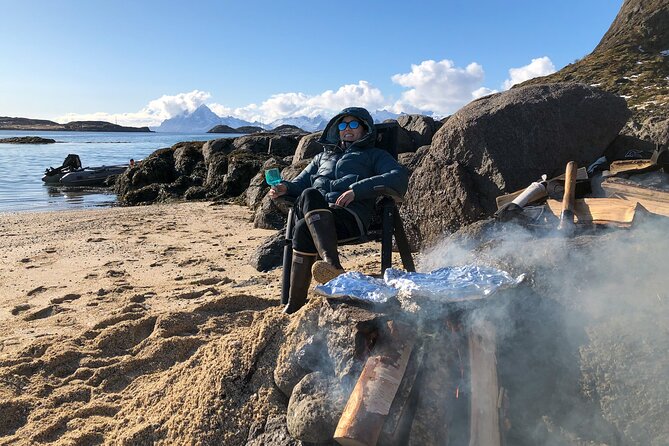 Luxury Lofoten Yacht Tour W Kayak SUP Hot Tub BBQ & Beach Bonfire - Relaxation on the Yacht