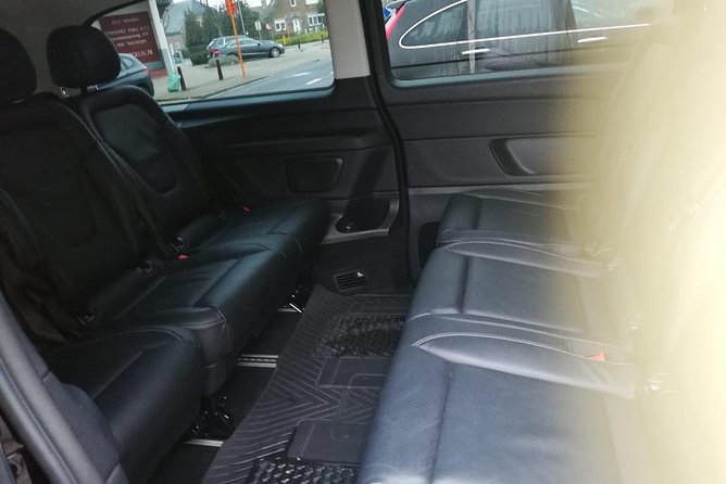 Luxury Minivan From Brussels Airport to the City of Brussels - Private Vehicle With Amenities