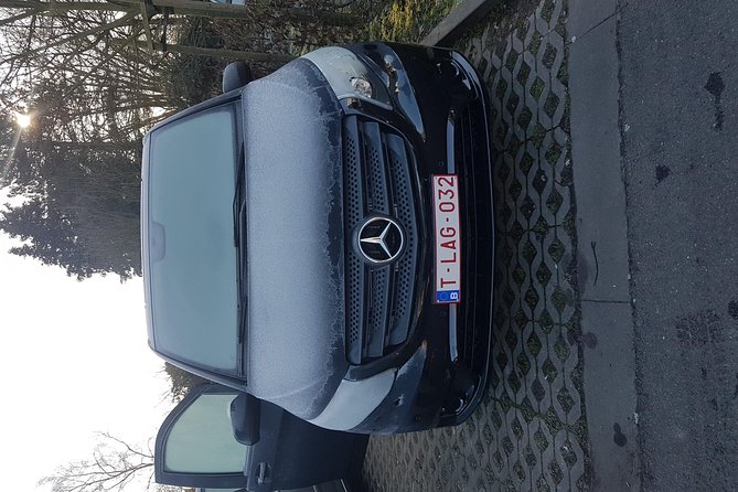 Luxury Minivan From Charleroi Airport to the City of Antwerp - Booking Information