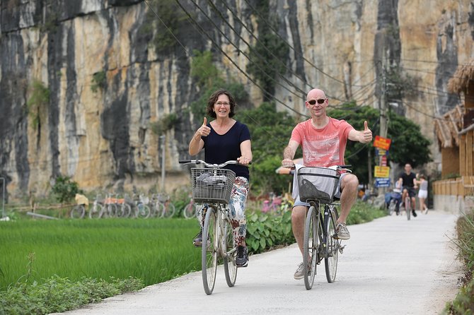 Luxury Ninh Binh Trang an Hoa Lu, Thai Vi Temple, Bike, Boat - Exploring UNESCO World Heritage Site