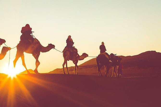 Luxury Overnight Sahara Desert Trip From Fez Back to Fez or Marrakech - Sunset Camel Ride