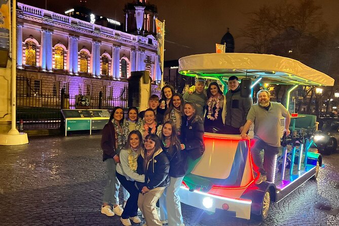 Luxury Party Bike Tour of Belfast City (Individual Seat) - Daily Availability