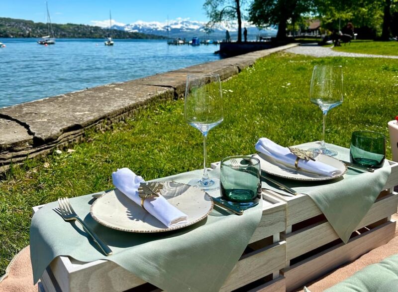 Luxury Picnic by Zurich Lake - Food and Beverage Offerings