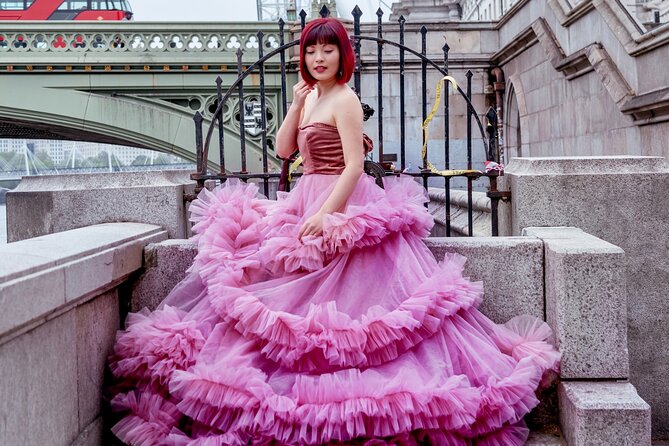 Luxury Pinky Dress Photoshoot in London Photographer - Additional Information