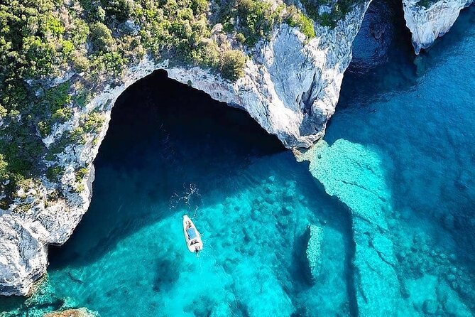 Luxury Private Cruise to Paxos, Antipaxos & Blue Caves With Lunch - Overview of the Luxury Cruise