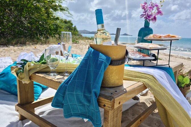Luxury Private Picnic With Caribbean Cuisine - Picnic Setup