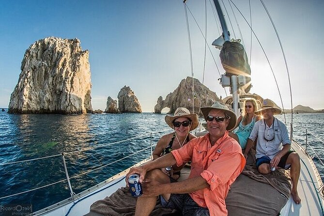 Luxury Sailboat Tour at Sunset in Los Cabos + Snacks + Premium Drinks - Meeting and Pickup