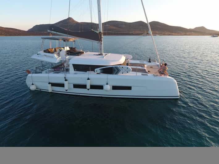 Luxury Sailing Catamaran - Explore Aigina & Moni For A Day - Aigina Attractions