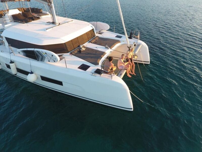 Luxury Sailing Catamaran - Explore Aigina & Moni For A Day - Moni Island Attractions