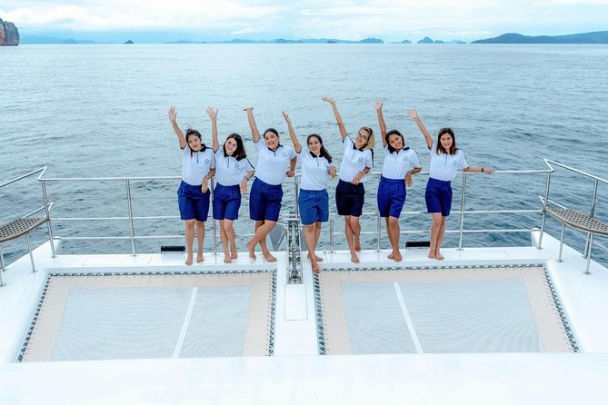 Luxury Sunset Cruise at Krabis Coastlin With Power Catamaran - Luxury Catamaran Cruise