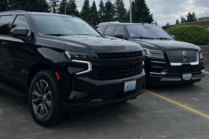 Luxury SUV Airport Transfer From SeaTac-Seattle (Up 6 Passengers) - Pickup and Meeting Details