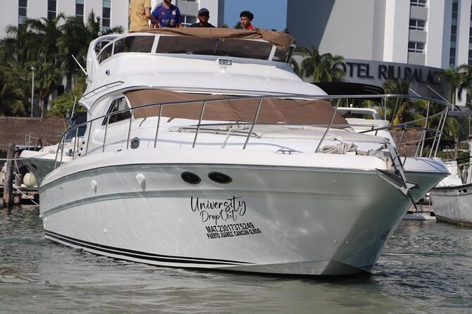Luxury Yacht in Paradise and Snorkel by Isla Mujeres - Meeting Point Details