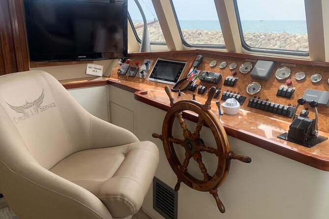 LUXURY YACHT SUNSET CRUISE | Protaras | Cypriot BBQ Dinner - Onboard Amenities