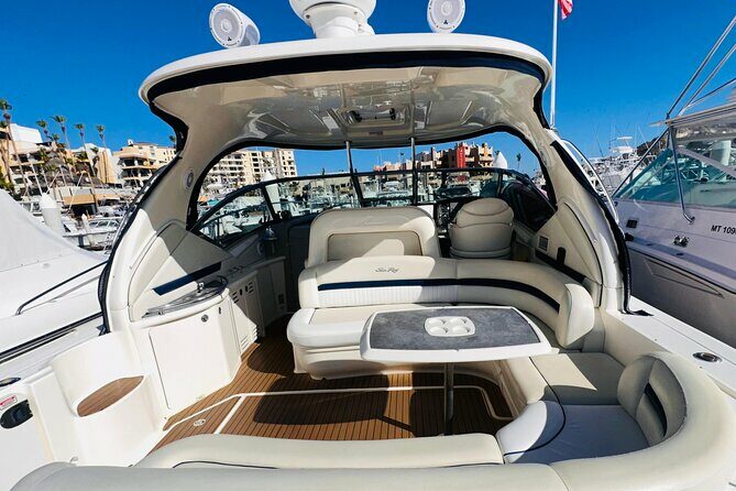 Luxury Yacht Tour in Los Cabos 45FT SeaRay Sundancer - The Sum Up