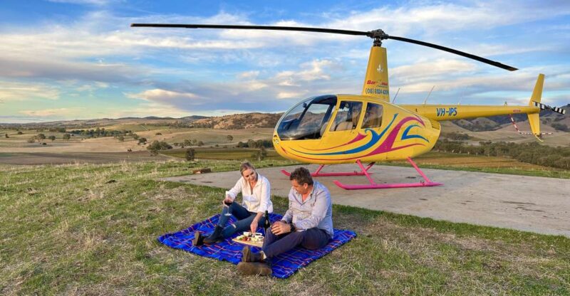 Lyndoch: Barossa Valley Helicopter Flight & Romantic Picnic - Getting to the Helipad