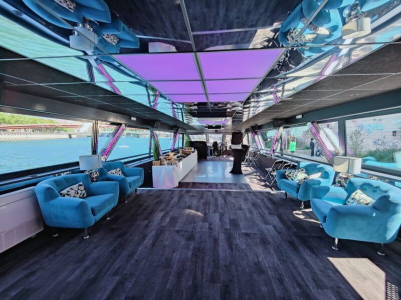 Lyon: Bastille Day Cruise With Appetizers and Fireworks - Boarding and Departure