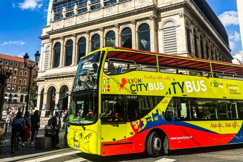 Lyon City Hop-on Hop-off Sightseeing Bus Tour - Key Points