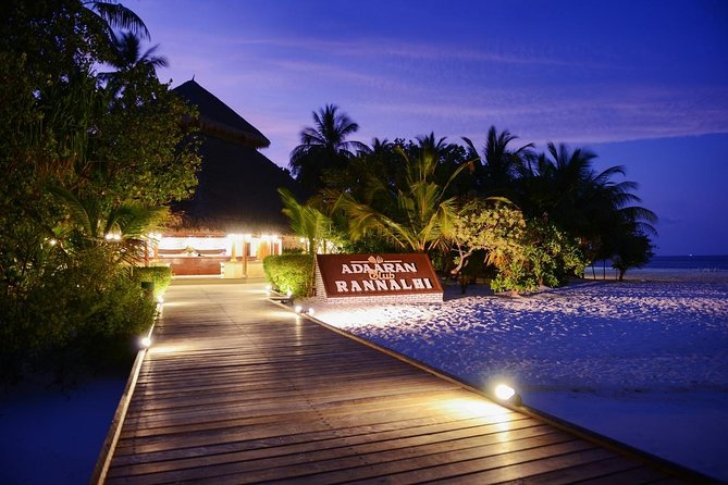 Maafushi: Adaaran Club Rannalhi Resort Day Trip - Inclusions and Amenities