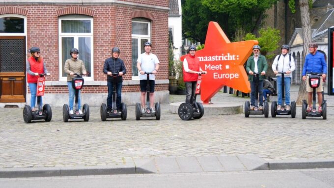 Maastricht: Segway City Tours - Getting to the Starting Point