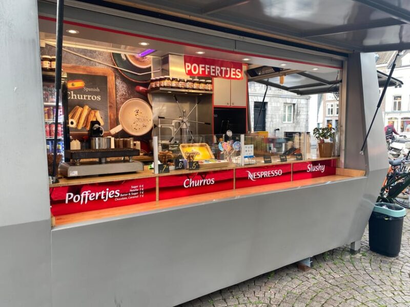Maastricht: Unlimited Dutch Poffertjes and Spanish Churros … - Experimenting With Sauces and Toppings