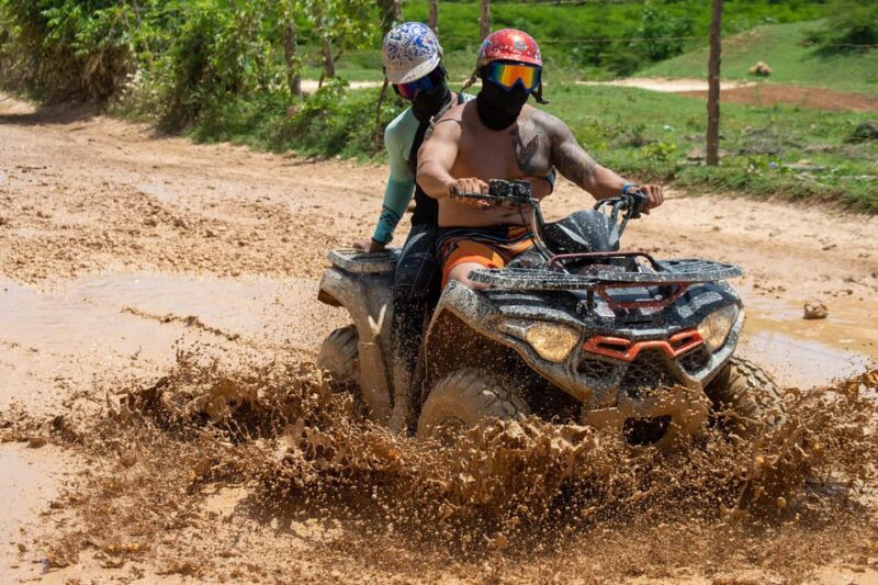Macao Beach Atv Adventure With Cave Swim - Key Points