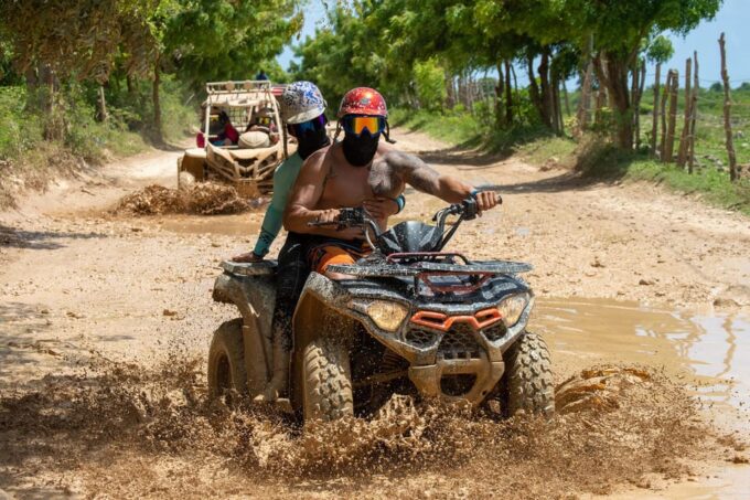 Macao Beach Atv Adventure With Cave Swim - Itinerary Details