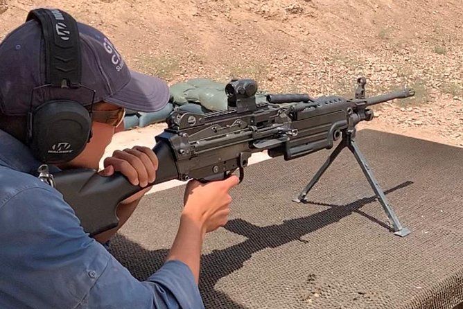 Machine Gun Shooting Experience Major Package - Booking and Reservation Details