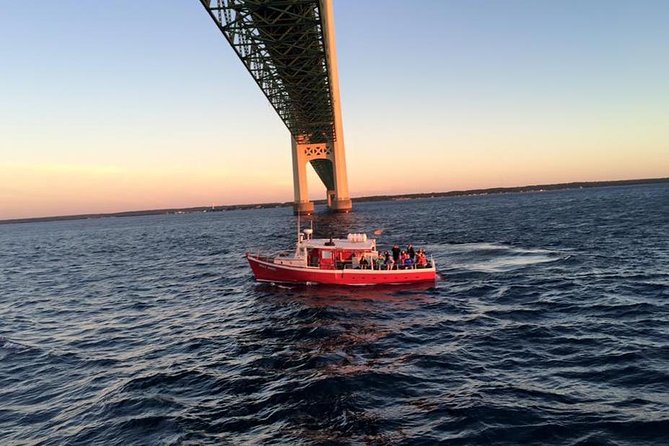 Mackinac Bridge History Cruise - Iconic Points of Interest Witnessed