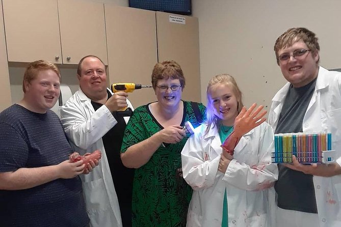 Mad Scientist Escape Room - Meeting and Transportation