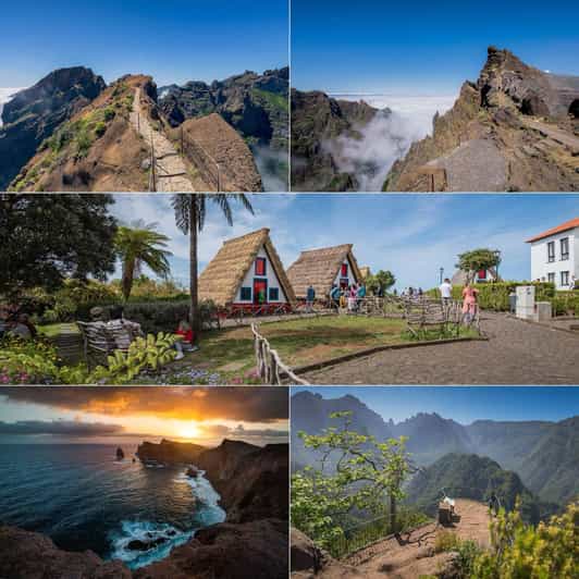 Madeira Funchal:East Tour Pico Arieiro & Santana&Laurissilva - Pico Do Arieiro