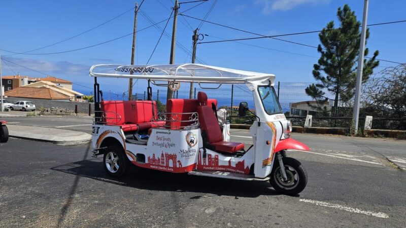 Madeira: Tuk Tuk Tour - Exploring Historic Sites