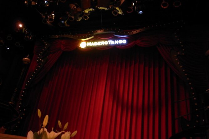Madero Tango Show With Optional Dinner in Buenos Aires - Dining and Beverages
