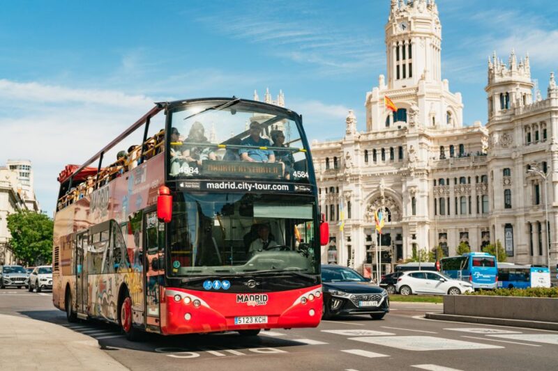 Madrid: 24 or 48 Hour Hop-On Hop-Off Sightseeing Bus Tour - Guided Walking Tours Included