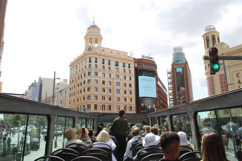 Madrid: Big Bus Hop-On Hop-Off Tour With Live Guide - Tour Languages and Accessibility
