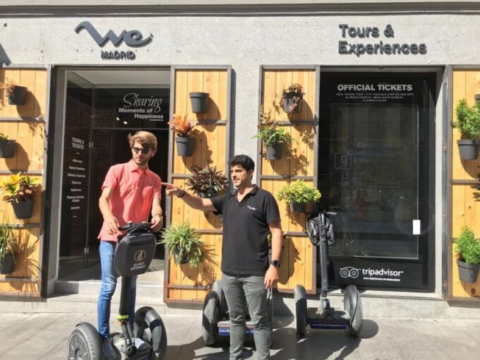 Madrid: City and El Retiro Segway Tour - Tour Starting Location