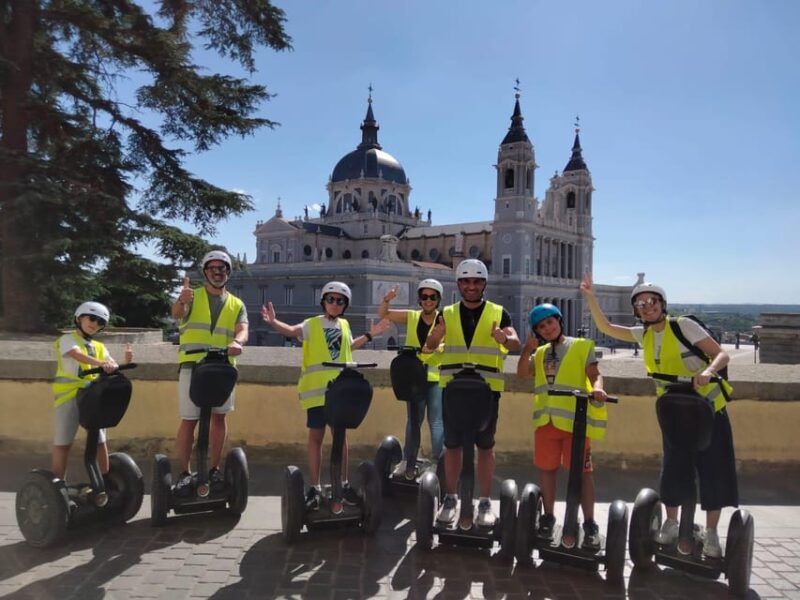 Madrid: City Center Guided Segway Tour - Key Stops