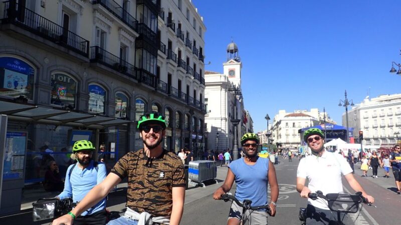 Madrid City Guided Bike/E-Bike Tour for Small Groups - Safety Considerations