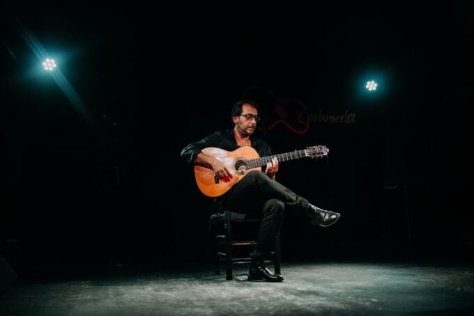 Madrid: Guided Tapas Food Tour & Authentic Flamenco Show - Visiting Plaza De Isabel II