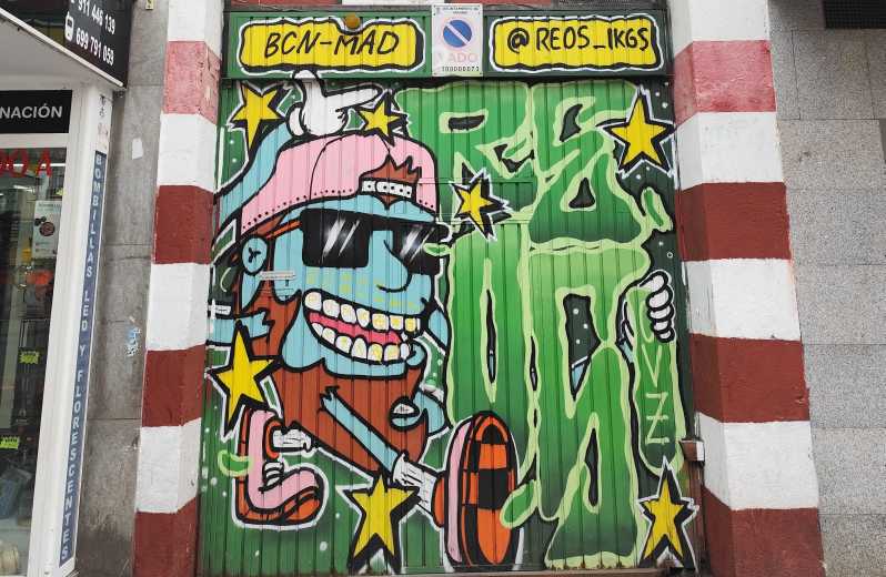 Madrid: Hidden Street Art Tour - Tour Itinerary
