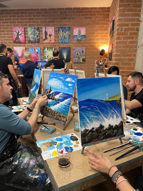 Madrid: Learn to Paint, Sip Wine, Enjoy Snacks & Music - Accessibility and Amenities