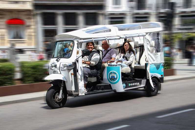 Madrid: Make Your Own 60 Minutes Tuk Tuk Tour - Personalized Experience