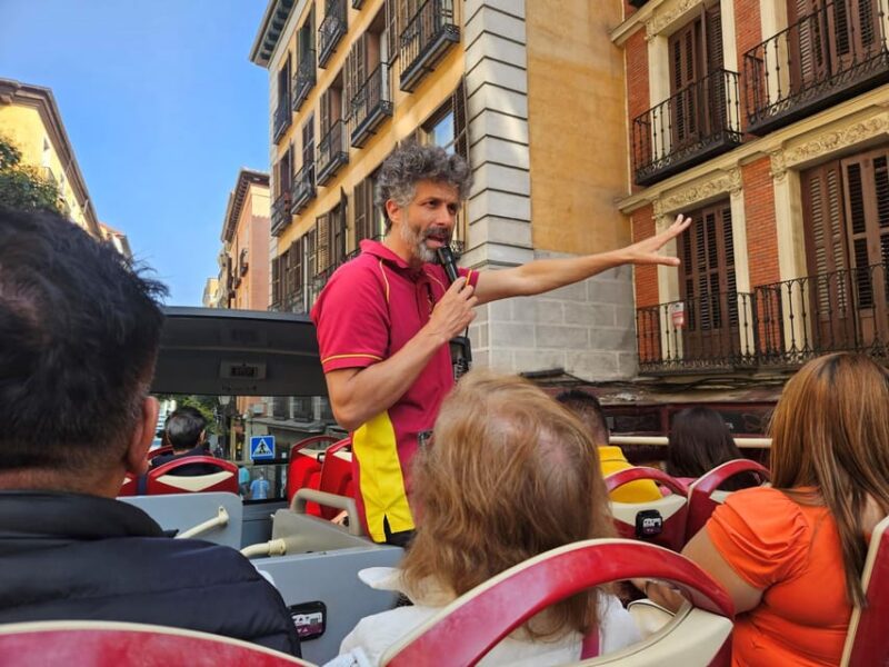 Madrid: Open-Top Big Bus Sightseeing Tour With Live Guide - Tour Highlights