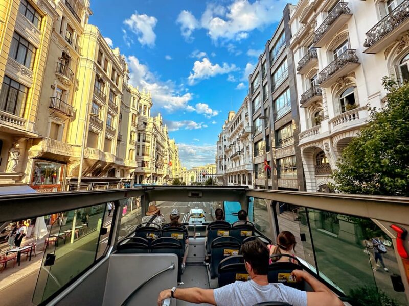 Madrid: Open-Top Big Bus Sightseeing Tour With Live Guide - Customer Experience