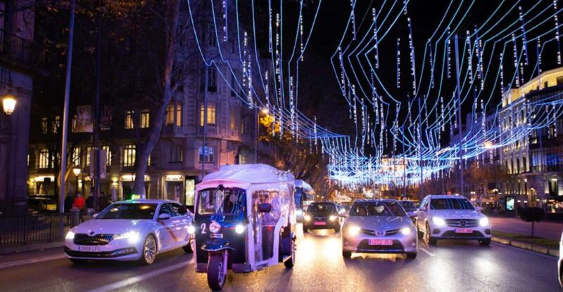 Madrid: Private Christmas Lights Tour by Electric Tuk-Tuk - Starting Location