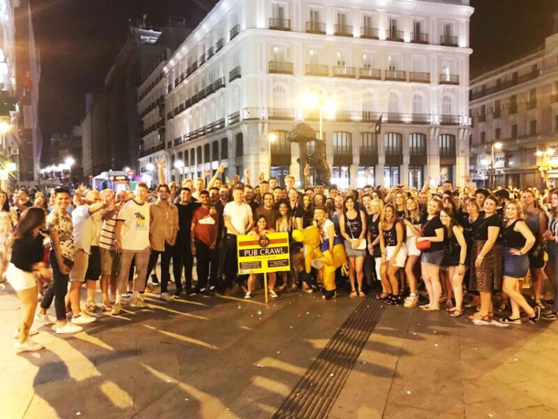 Madrid: Pub Crawl Madrid Running Since 2005 Bar Exploration - Experience and Highlights