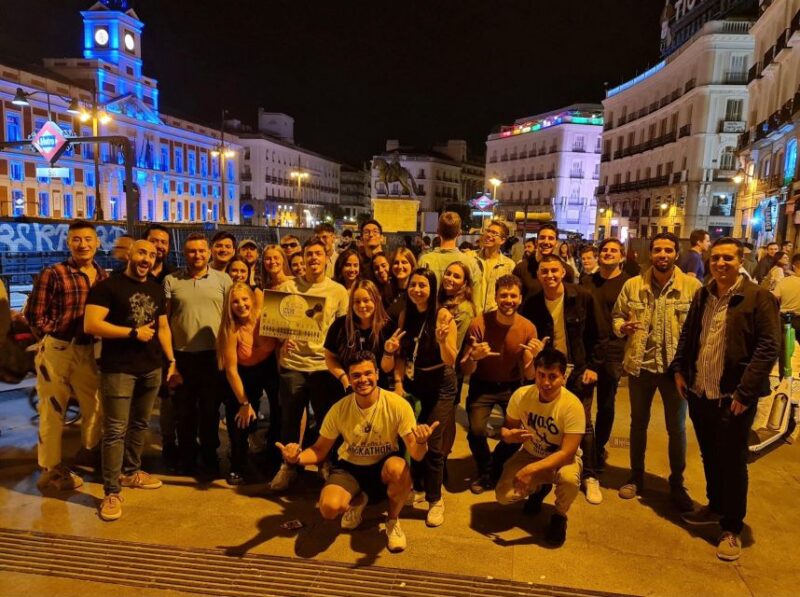 Madrid: PUBCRAWL Bar Route and Party in Madrid - Meeting Point and Start Time